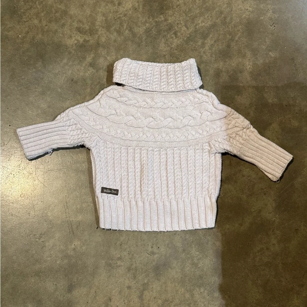 Matilda Jane Reese Crop Cable Sweater Size 6M